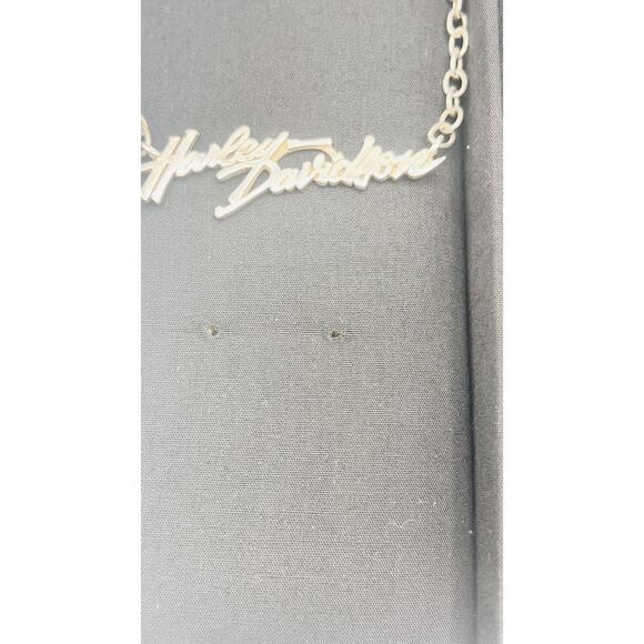 Rare Harley Davidson Sterling Silver 925 MOD Pendant Chain Necklace HDN0104 16" - Picture 10 of 16
